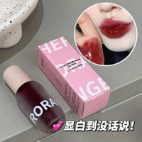 Bán chạy#HERORANGE~ ~ Heart Water I Mirror Lip Gloss Long Lasting Color Rendering Dưỡng ẩm Dưỡng ẩm Toot Lip Water Glossy Glass Lip Gloss 5mz