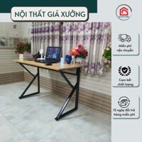 Bàn chữ k ,bàn học , làm việc khung sắt , liên kết chắc chắn - NỘI THẤT GIÁ XƯỞNG