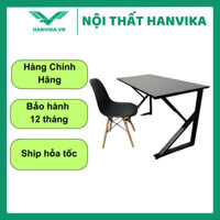 Bàn chữ K mặt gỗ - Mầu Hồng, Trắng, Đen, Vân Gỗ