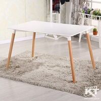 Bàn chữ nhật chân gỗ 1541D