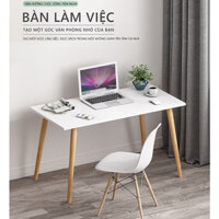 Bàn chữ nhật đa năng làm bàn học bàn làm việc không kèm ghế kích thước 50cmx100cm chân cao 70cm