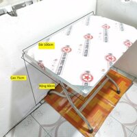 BÀN CHỮ NHẬT INOX Cao Cấp - Mã: BCN1A -