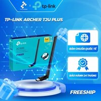 Bản Chuẩn Quốc Tế - TP-Link Archer T2U Plus Bộ Chuyển Đổi USB Wi-Fi Băng Tần Kép Độ Lợi Cao AC600