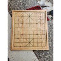 bàn cờ gỗ thông liền khối sơn PU bảo vệ gỗ siêu bền