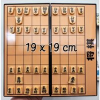 Bàn Cờ SHOGI tiêu chuẩn, số 30, bàn hít cờ nhựa, nội địa Nhật, 19 x 19cm, 2nd