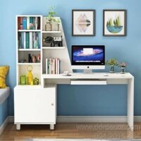 Bàn có tủ khay bàn phím kệ  tầng