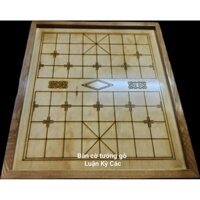 Bàn cờ tướng gỗ viền chống thấm quán cà phê