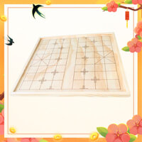 Bàn Cờ Tướng (Không Kèm Quân Cờ) Bằng Gỗ Thông Nhiều Kích Thước Giúp Phát Triển Tư Duy Logic, Khả Năng Tập Trung