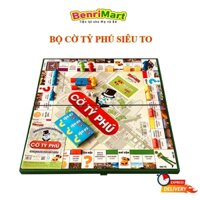 Bàn Cờ Tỷ Phú Sato Trò Chơi Cờ Tỉ Phú Monopoly Hàng Việt Nam Dạy Con Cách Tư Duy Làm Giàu
