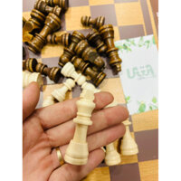 Bàn cờ vua bằng gỗ sang trọng gọn nhẹ 29x28cm - Đồ chơi giải trí thông minh cho bé LAHAKIDS