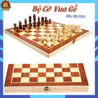 Bàn Cờ Vua Bằng Gỗ Tự Nhiên Sang Trọng, Gọn Nhẹ