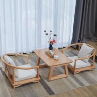 Bàn Cửa Sổ Nổi Bàn Trà Bàn Trà Nhỏ Trải Chiếu Tatami Bàn Trà Ban Công Bàn Trà Bàn Thấp Thiền Kiểu Nhật Bàn Kang Gỗ Nguyê