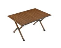 Bàn Cuộn Dã ngoại Bàn Cắm trại HISPEED Gấp Gọn vân gỗ Nhôm siêu nhẹ Cao Cấp in Thăng Hoa Nhiệt