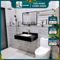 Bàn Đá 2 Tầng Lavabo Âm Chống Xước - Chống Thấm - Chống Ố Màu LIFE HOME