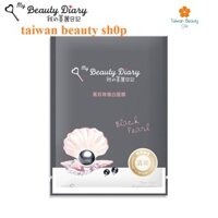 [Bản Đài] - Best seller - Mặt Nạ Ngọc Trai Đen My Beauty Diary Black Pearl Brightening Mask (8 Miếng / Hộp)