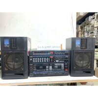 Bán Đài Cassette 3 cục  AUREX  SK - UV11 bãi nhật về  hát tốt Hàng bãi nhật về điện 110v ngoại hình đẹp keng xà beng trư