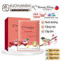 [Bản Đài] Hộp 8 miếng mặt nạ My Beauty Diary Imperial Birds Nest Emolliating Mask sáng mịn và dưỡng ẩm Yến đỏ 23ml/miếng