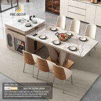 Bàn Đảo Kết Hợp Bàn Ăn - Lenna BAC58