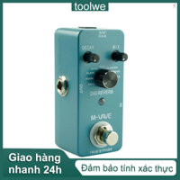 Bàn Đạp Hiệu Ứng Kỹ Thuật Số M-VAVE DIG Reverb 9 Loại Decay & Mix Vỏ Kim Loại