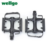 Bàn đạp vòng bi xe đạp đường trường Wellgo M248DU 275g / cặp Bàn đạp siêu nhẹ bằng hợp kim nhôm chống trượt Bộ phận xe đạp 2 màu