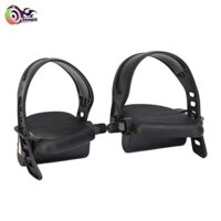 Bàn đạp xe đạp tập thể dục cao cấp Dovewill có dây đeo có thể điều chỉnh để tập luyện trong nhà