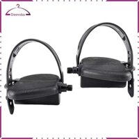 Bàn đạp xe đạp tập thể dục cao cấp có dây đeo có thể điều chỉnh để tập luyện trong nhà