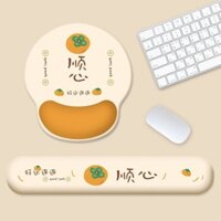 Ban Đầu 2025 Mới Cổ Tay Miếng Lót Chuột Chống Trơn Trượt Văn Phòng Nhà Laptop Cổ Tay Còn Lại Silicon Nữ Cổ Tay Miếng Lót 25.3.18