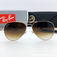 Ban đầu cco6 Aviator kim loại RB3025 3026 độ Gradient màu nâu ống kính thủy tinh cho nam giới và phụ nữ 9zvx z6qd Kính mát