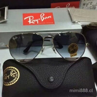 Ban đầu chất lượng cao Rayban phân cực Đen Aviator Kính 3026