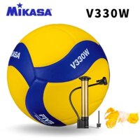 Ban đầu Mikasa V330W size 5 bóng chuyền Huấn luyện thi đấu Da PU mềm Bóng chuyền Olympic