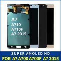 Ban đầu Phần Dành Cho Samsung Galaxy Samsung Galaxy A7 2015 A700 SM-A700F A700H A700K A700S A700L A700FD Bộ Số Hóa Màn Hình Cảm Ứng + MÀN HÌNH Hiển Thị LCD màn hình Lắp Ráp