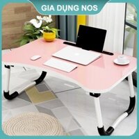 Bàn Để Laptop Có Khe Để Ipad Thiết Kế Thông Minh ( giao màu ngẫu nhiên ) - NOS