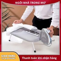 Bàn để ủi quần áo dáng ngồi chống bỏng có giá đỡ tiện lợi Cầu là quần áo gấp gọn thông minh Bàn để ủi quần áo kểu đứng