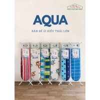 Bàn để ủi quần áo kiểu đứng Thái Lớn 30x106cm - TẶNG (2 móc áo gỗ) | Aqua Ironing board