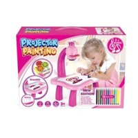 Bàn đèn chiếu hình tập vẽ cho bé siêu cute