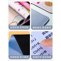 Bàn di chuột văn bản truyền cảm hứng cực lớn đơn giản cao cấp cho bàn máy tính văn phòng, thảm bàn retro yêu nước, đệm cổ tay bàn phím