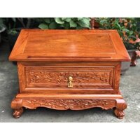 Bàn đọc kinh Phật, bàn đọc sách gỗ hương trạm sen