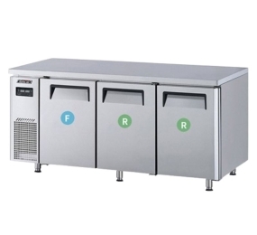 Bàn đông mát Turbo Air 3 cánh 465 lít KURF18-3