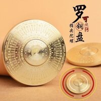 Bán Đồng Retro Chắc Chắn Nhỏ La Bàn Giải Nén Tay Cầm Mảnh Di Động Play Piece Gossip Fidget Spinner Hai Mặt Xoắn Ốc 25.1.8