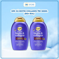 [Bản Đức] Dầu gội xả OGX Biotin & Collagen mẫu mới chính hãng, công nghệ Lipi Pro Shield™