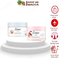 [Bản Đức] Tẩy da chết body Dove exfoliating body scrub 225ml