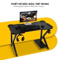 Bàn gaming chân sắt K2 cao cấp Fufutech