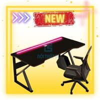 Bàn Gaming chữ Z K U làm việc, bàn chơi game cao cấp đủ kích thước