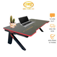 Bàn gaming ngồi bệt chân sắt chữ U K Z gấp gọn đa năng - bàn học tập, làm việc, để PC, laptop rộng rãi