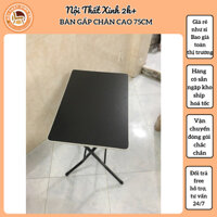 Bàn gấp chân cao 75cm sơn tĩnh điện siêu bền