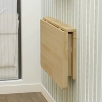 Bàn Gấp Gỗ Nguyên Khối, Bàn Treo Tường, Bàn Ăn, Bàn Máy Tính, Bàn Học, Bàn Treo Tường, Bàn Học, Bàn Làm Việc Có Thể Gập