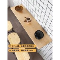 Bàn Gấp Gỗ Thông Treo Tường Bàn Ăn Nhà Hàng Thương Mại Quán Trà Sữa Căn Hộ Nhỏ Quầy Bar Bàn Treo Tường Gia Dụ00