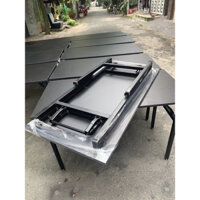 Bàn gấp gọn chân sắt cao