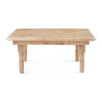 Bàn Gấp Gọn Gỗ Cao Su Chân Tiện 50cm x 70cm