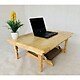 Bàn Gấp Gọn Gỗ Cao Su Chân Tiện 50cm x 70cm